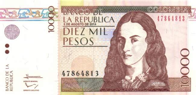 10.000 Pesos 3.8.2014
